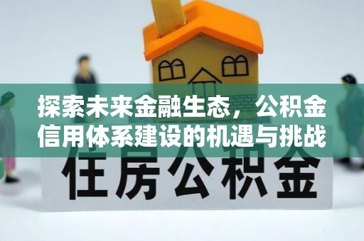 彭山探索未来金融生态，公积金信用体系建设的机遇与挑战