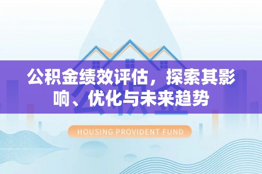 彭山公积金绩效评估，探索其影响、优化与未来趋势