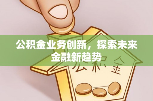 彭山公积金业务创新，探索未来金融新趋势