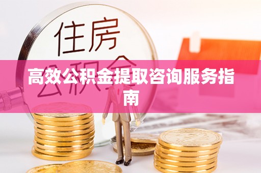 彭山高效公积金提取咨询服务指南