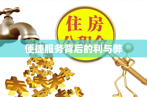 彭山便捷服务背后的利与弊